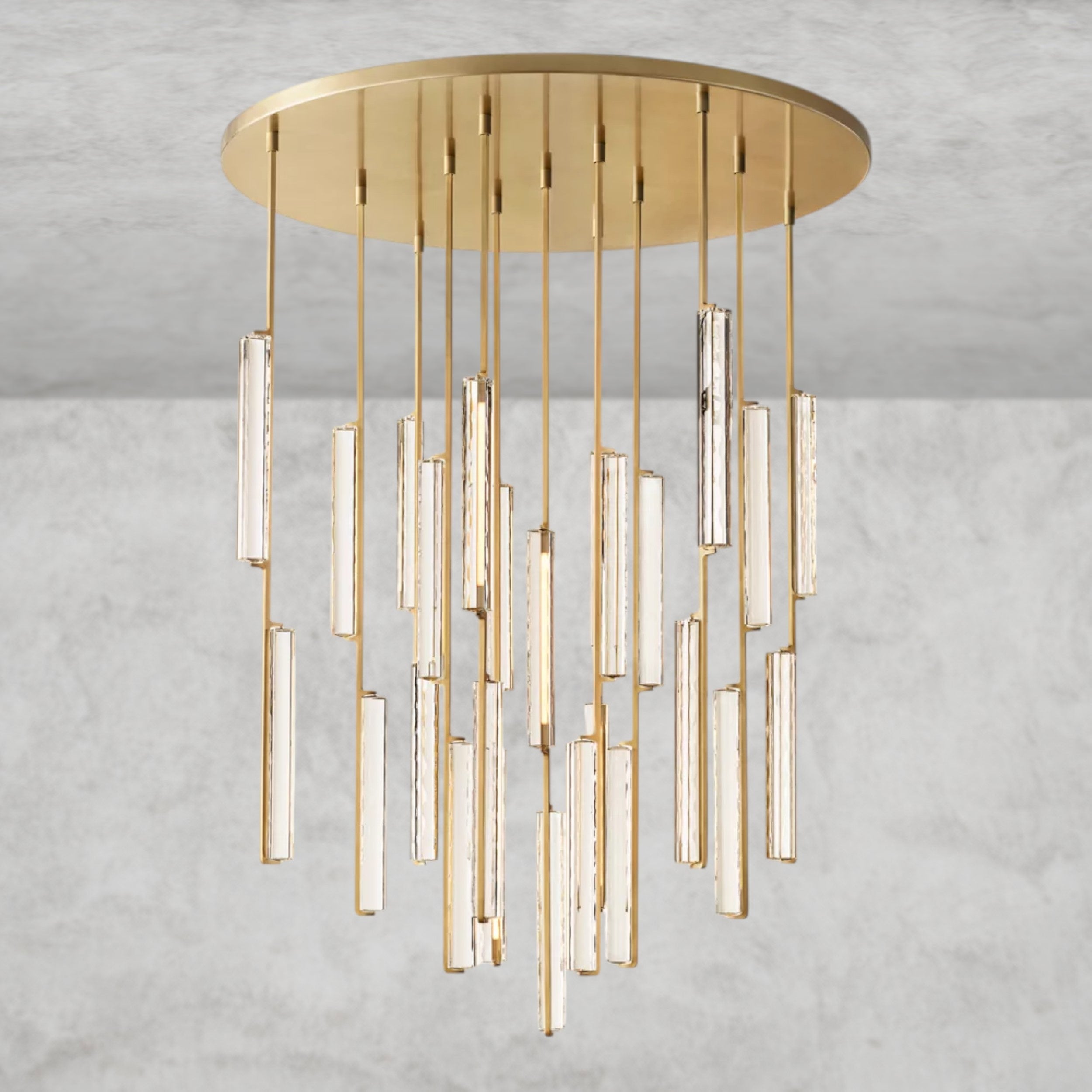 Audubon Crystal Round Chandelier 24", 40", 56"